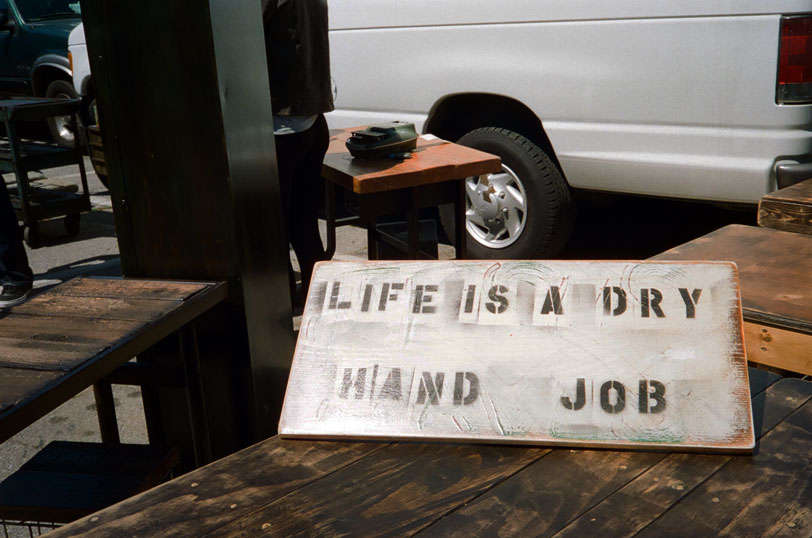 life is a dry hand job