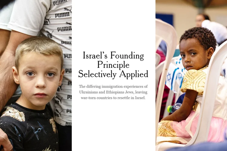 Israel's Founding Principle Selectively Applied